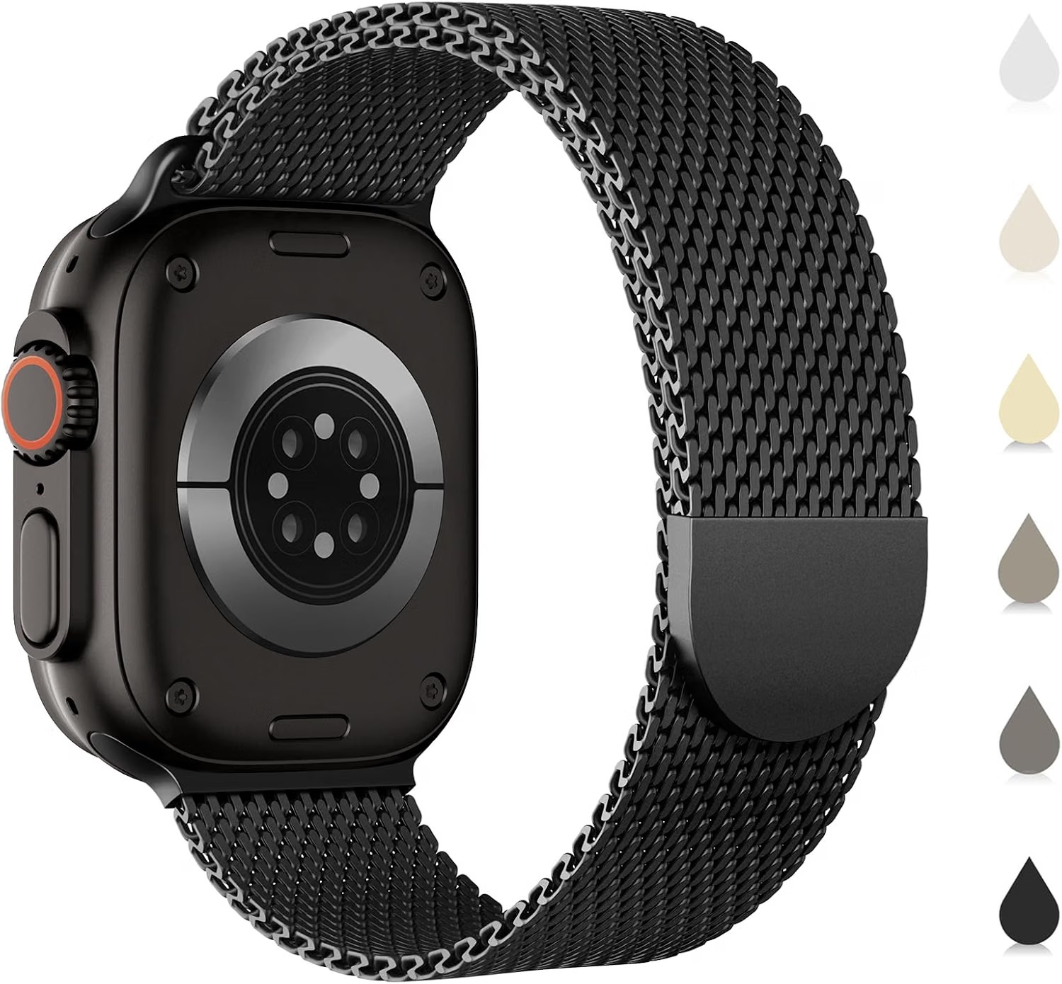 Apple Watch Milanese Metal Band Watch by Sunnywoo for $7.99