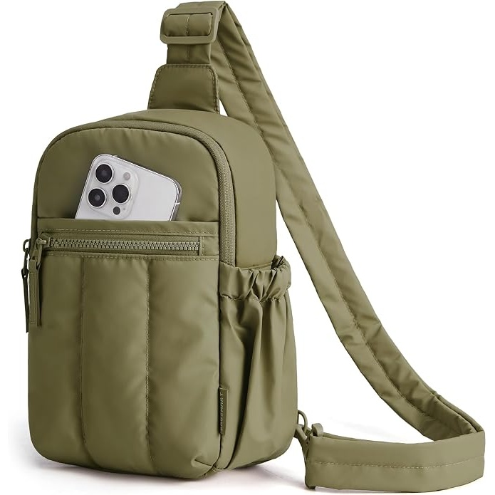 Bagsmart Quilted Puffer Crossbody Sling Bag for $9.99