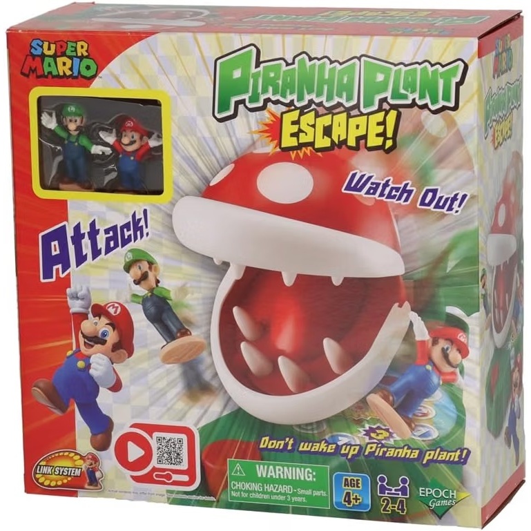 Super Mario Piranha Plant Escape Tabletop Game for $9.99