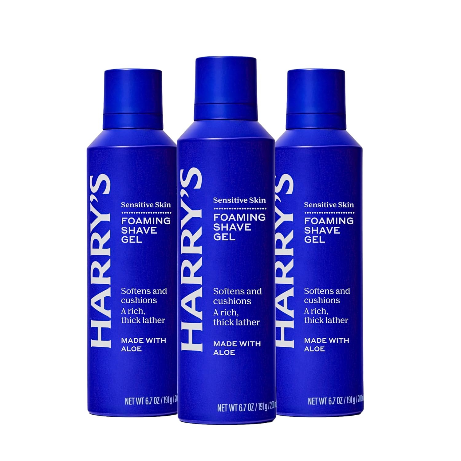 Harrys Foaming Shave Gel 3 Pack for $8.52