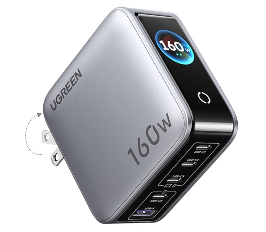UGreen Nexode Pro 160w 5-Port USB-C Charger for $59.99 Shipped