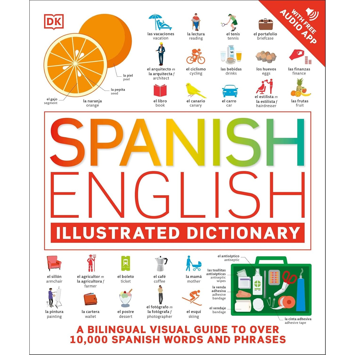 Spanish English Illustrated Dictionary eBook for $2.99