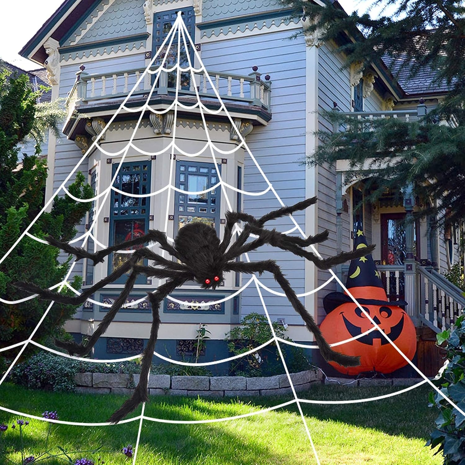 Halloween Decorations Spider Web Outdoor for $9.99