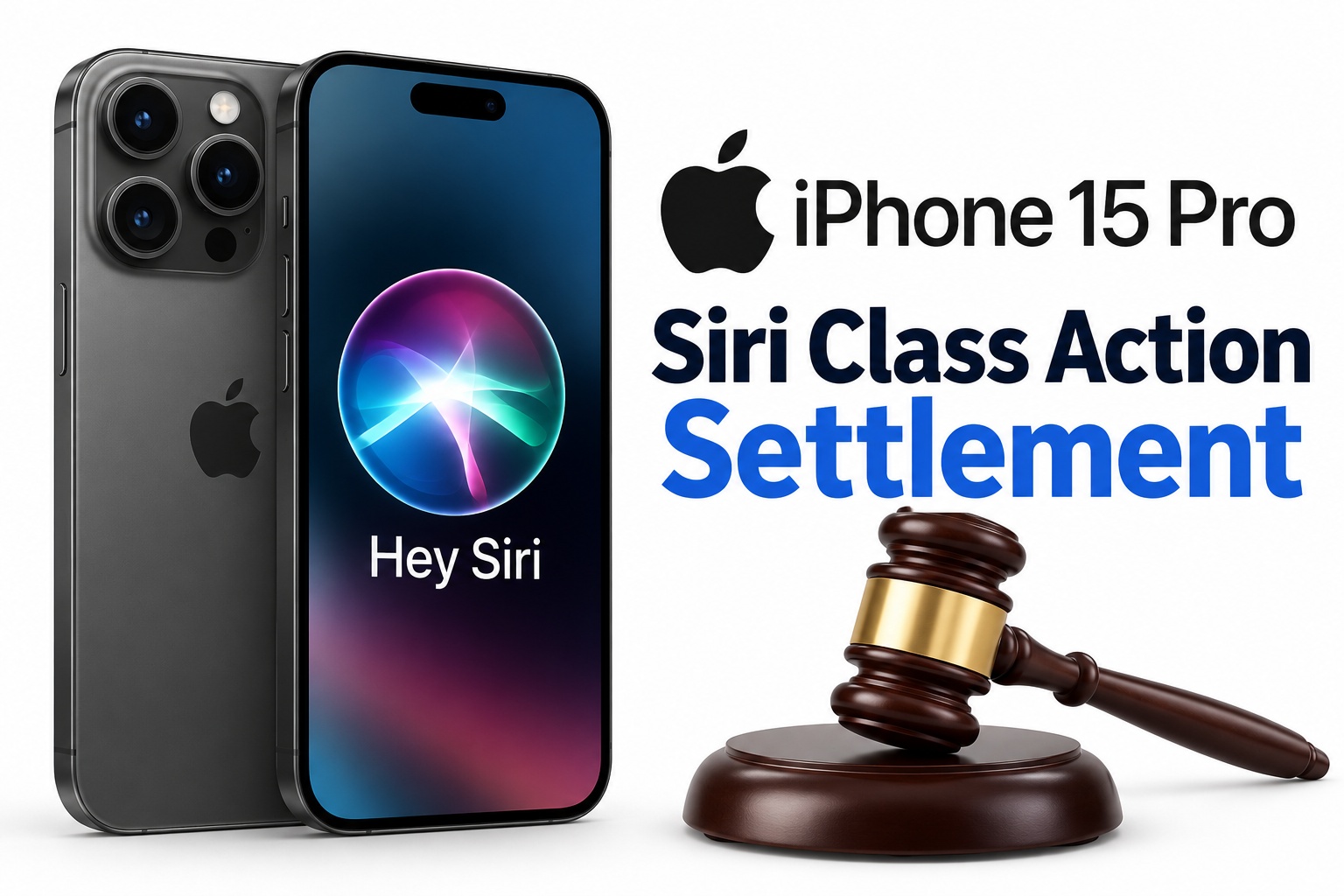 Free $25 Apple iPhone Siri Smartphone AI Settlement