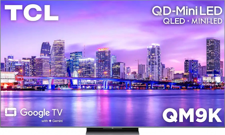 TCL 65in QM9K 4K UHD HDR QD-Mini LED Smart TV for $999.99 Shipped