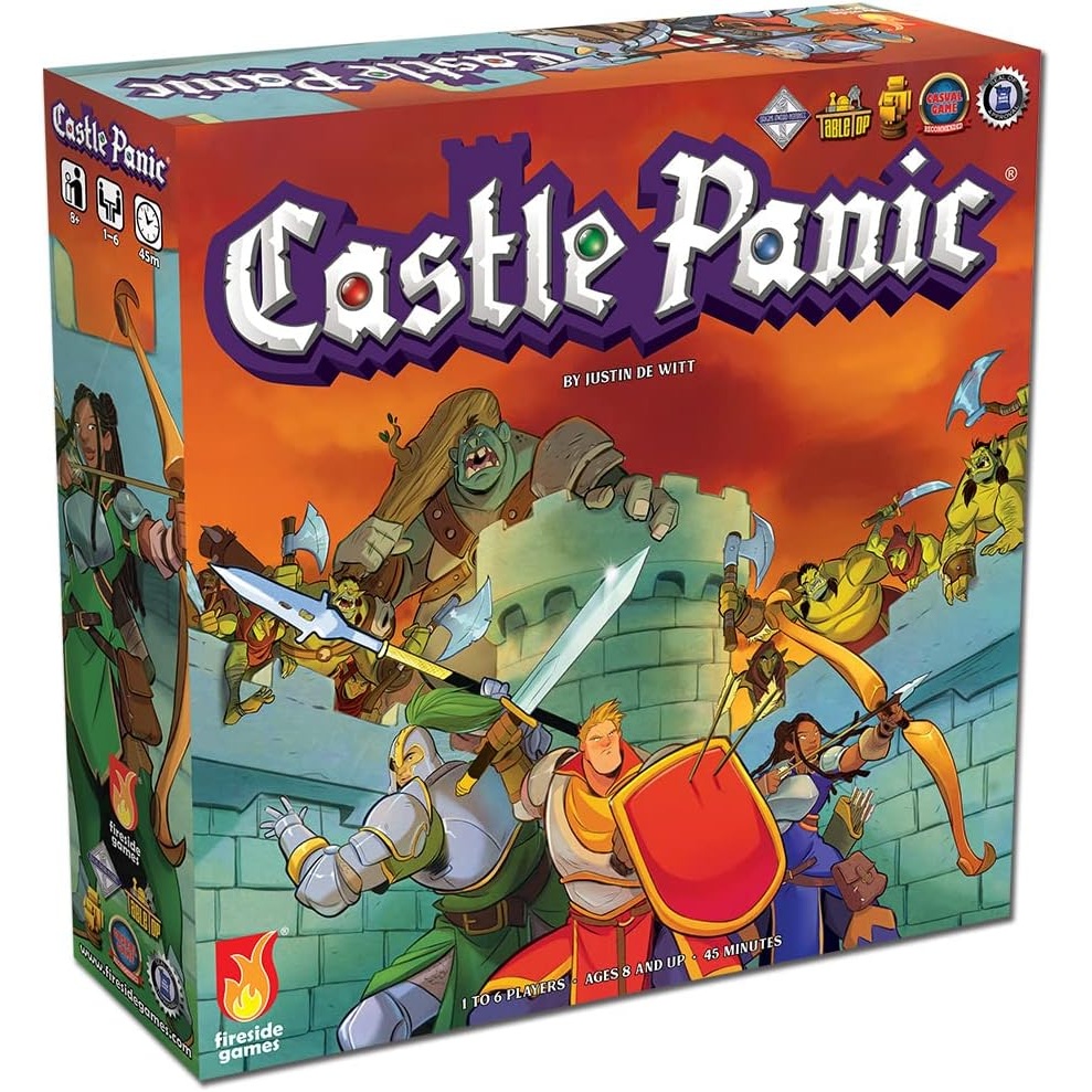 Fireside Games Castle Panic 2nd Edition Fantasy Board Game for $22.95