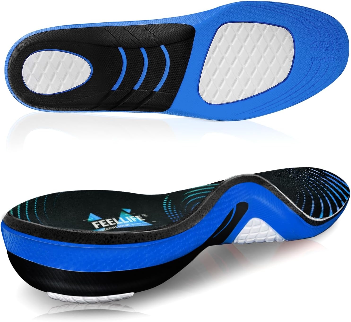 Feellife Plantar Fasciitis Relief Shoe Insoles for $12.99