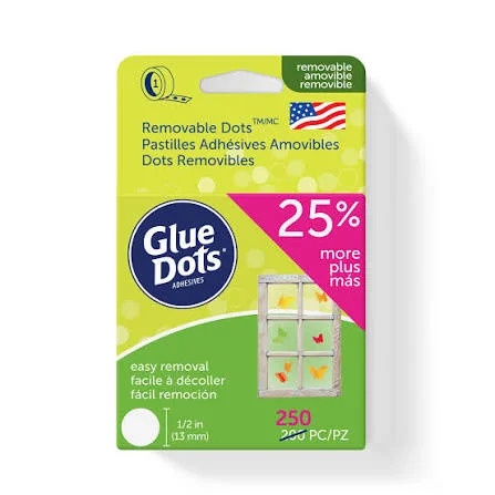 Free Glue Dots Adhesive Sample