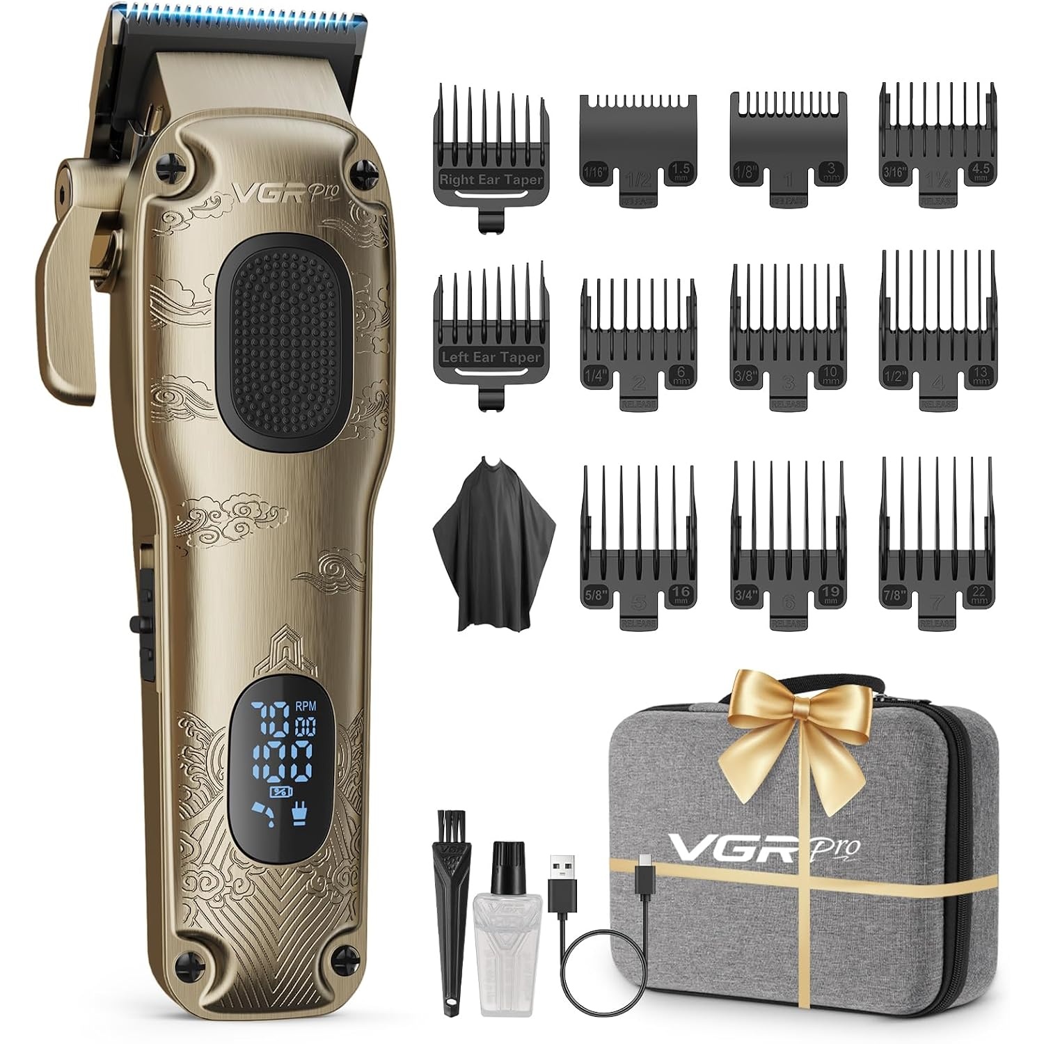 VGRPRO Cordless Hair Clippers for $17.49 Shipped