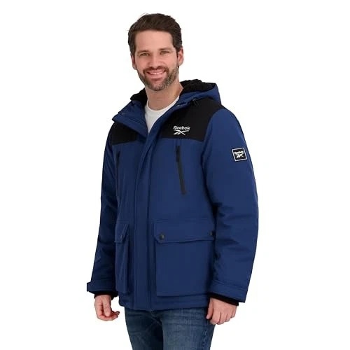 Reebok Men Insulated Softshell Winter Jacket for $34.99