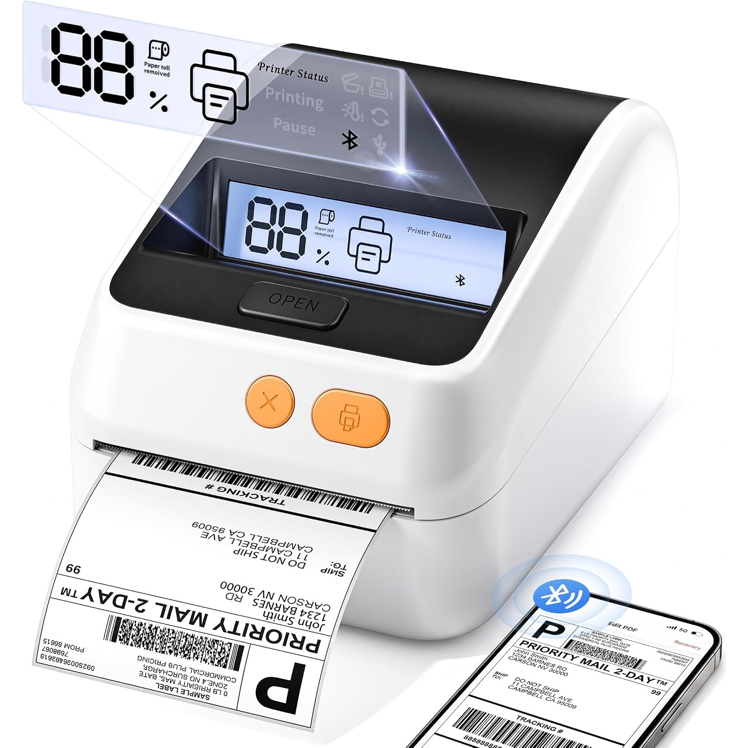 Phomemo Shipping Label Printer for $59.99 Shipped