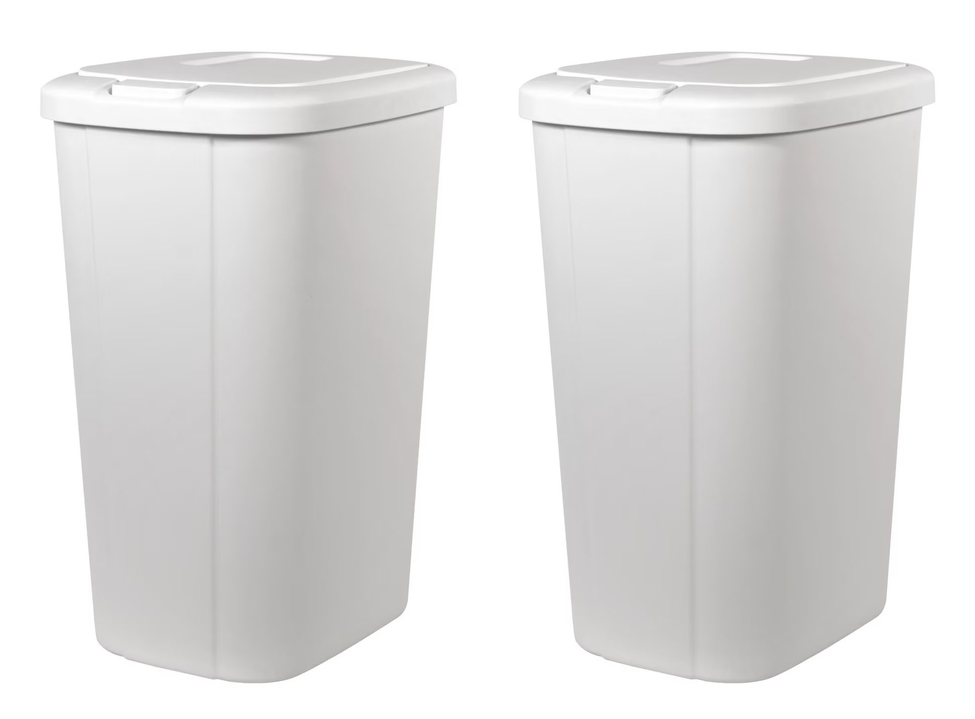 Hefty 13G Touch Lid Trash Can 2 Pack for $16.96