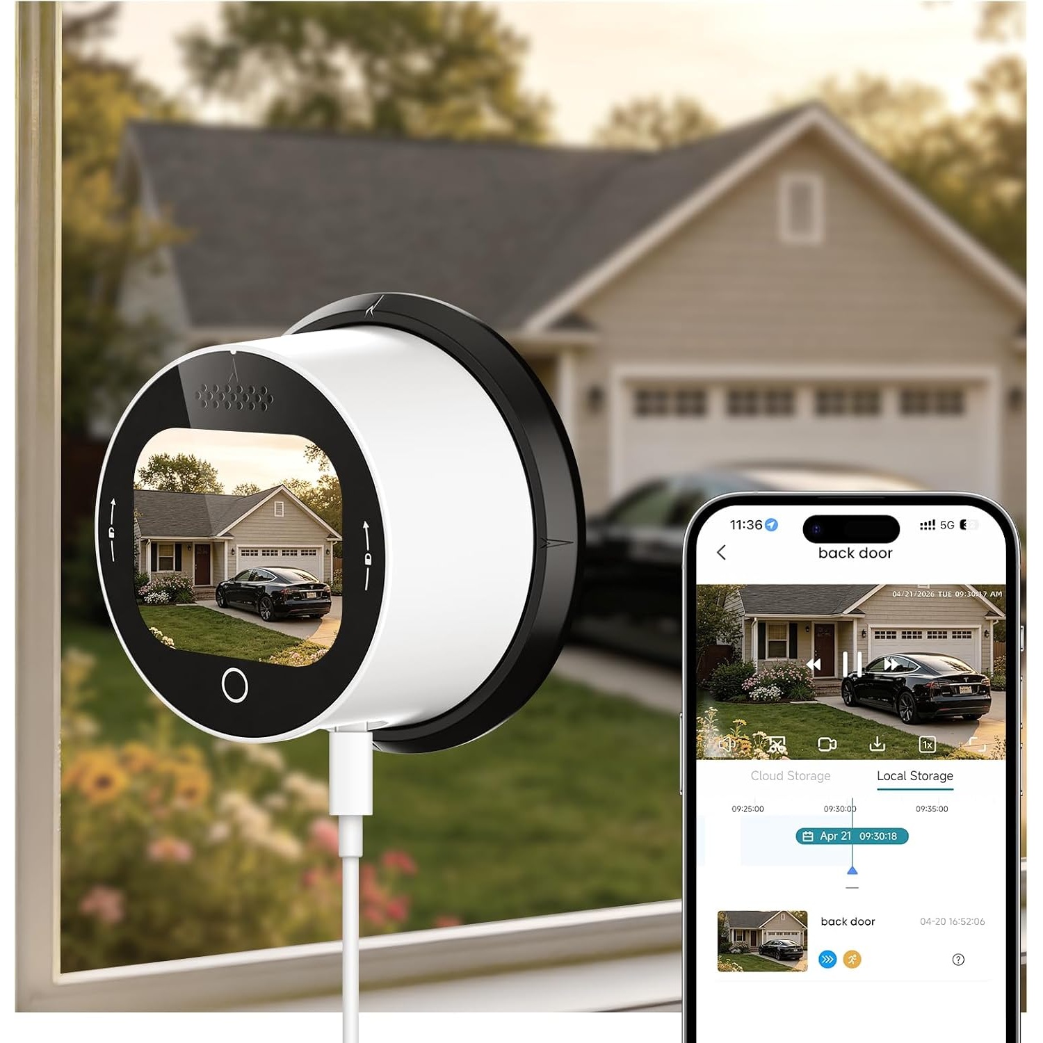 Soliom 2K Window Camera with LCD Touchscreen for $29.40 Shipped