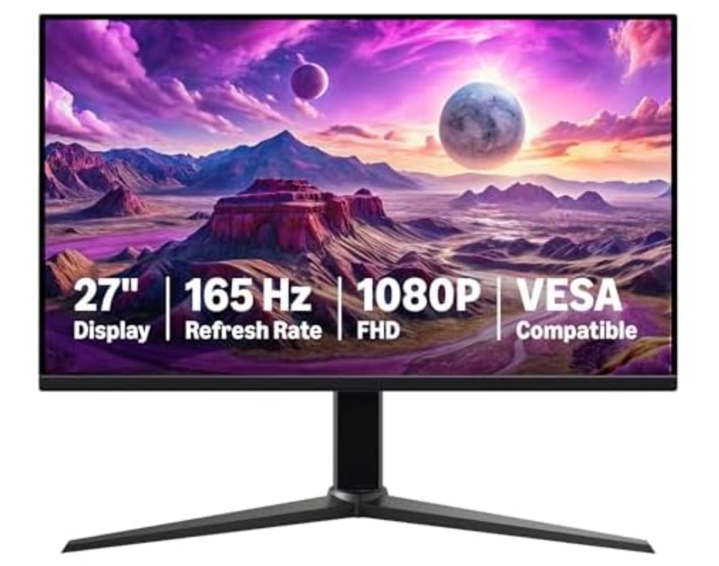 Amazon Basics 27in FHD Gaming Monitor for $79.99