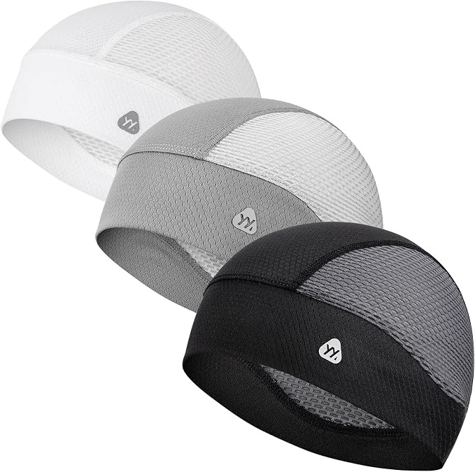 Breathable Mesh Helmet Liner Skull Caps 3 Pack for $6.79