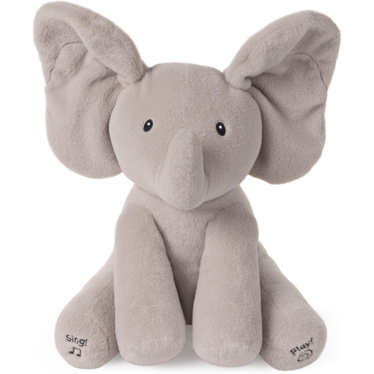 Gund Baby Flappy Elephant 12in Musical Baby Toy for $16.79
