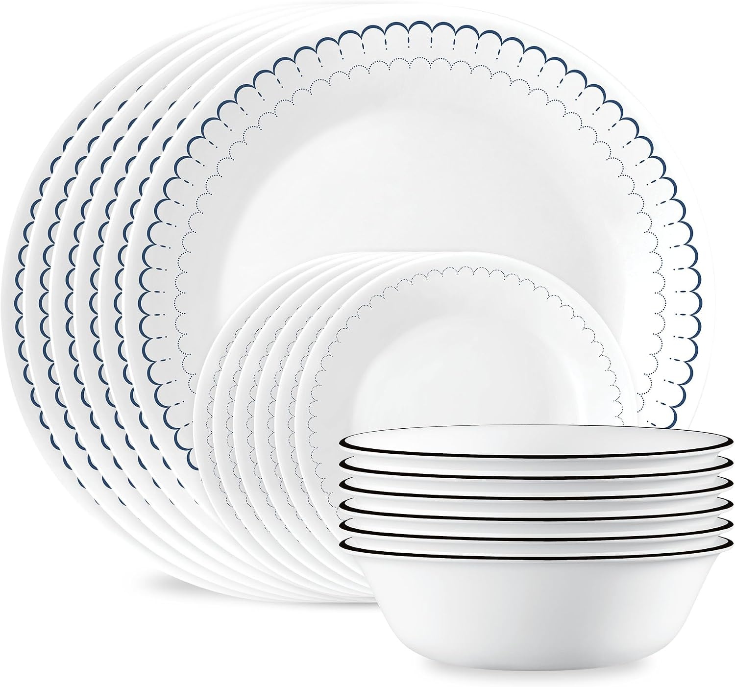 Corelle Vitrelle Triple Layer Dinnerware Set Service for $45.59 Shipped