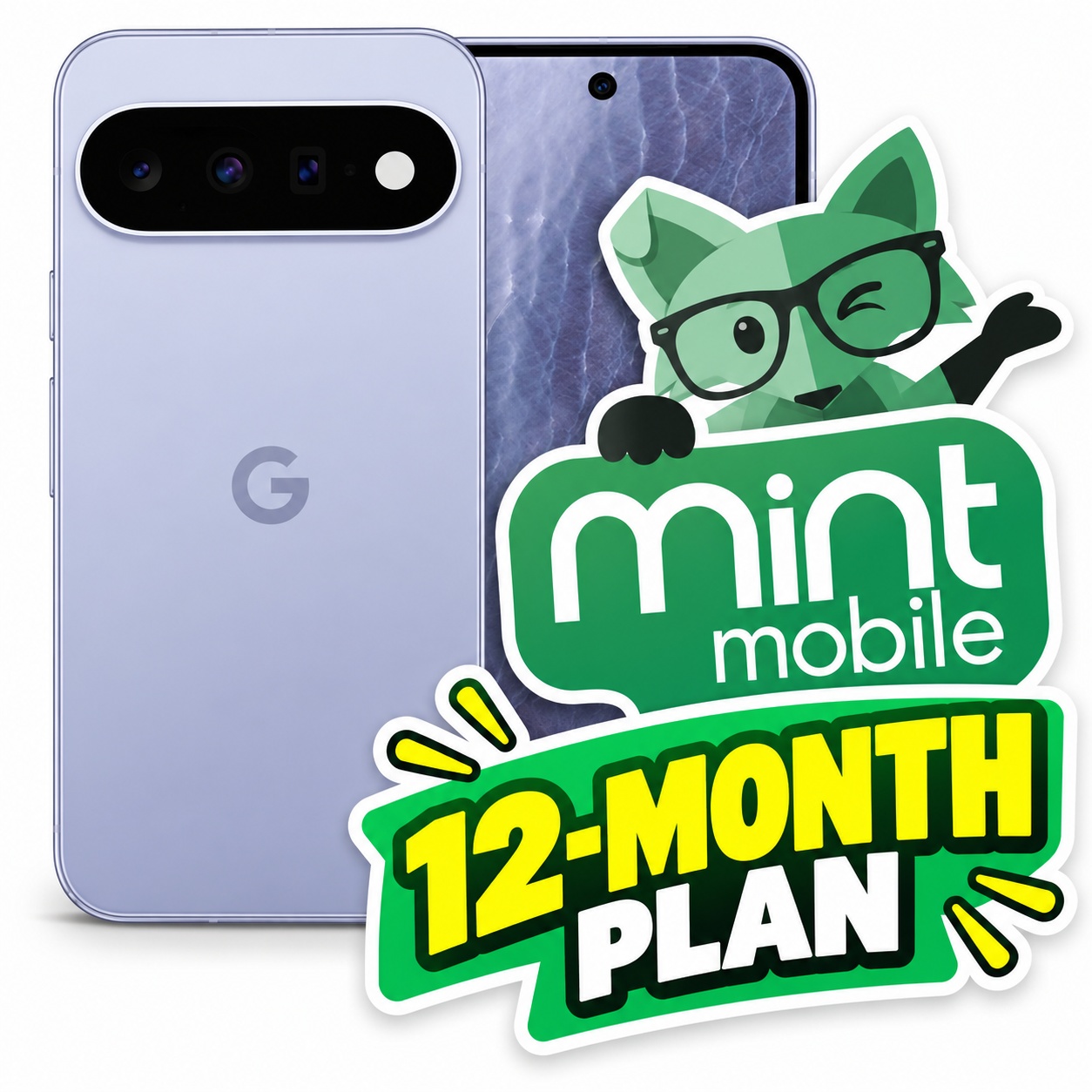 Google Pixel 11 Smartphone with a Year Mint Mobile Plan for $579 Shipped