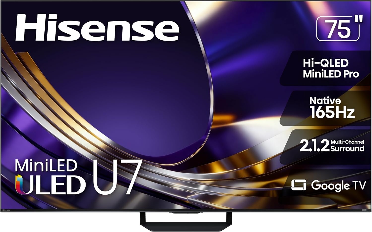 Hisense 75in Mini-LED ULED 4K UHD Smart Google TV for $997.99 Shipped