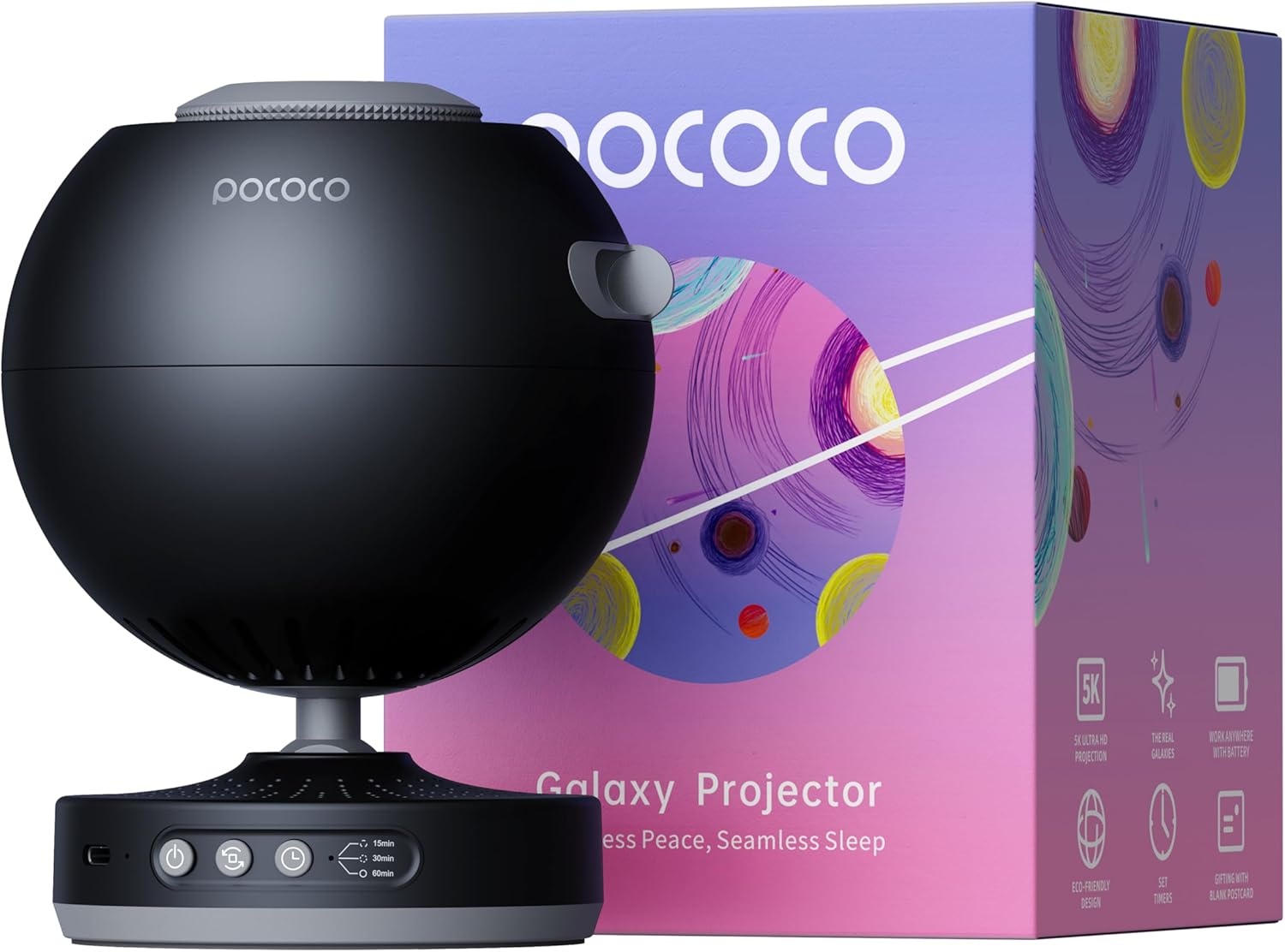 Pococo Galaxy Star Projector for $75.99 Shipped