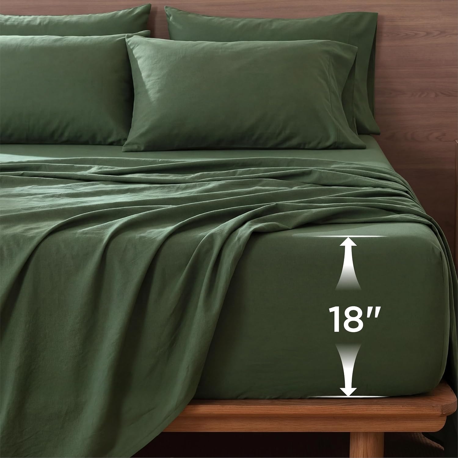 Bedsure Deep Pocket King Sheet Set for $20.34