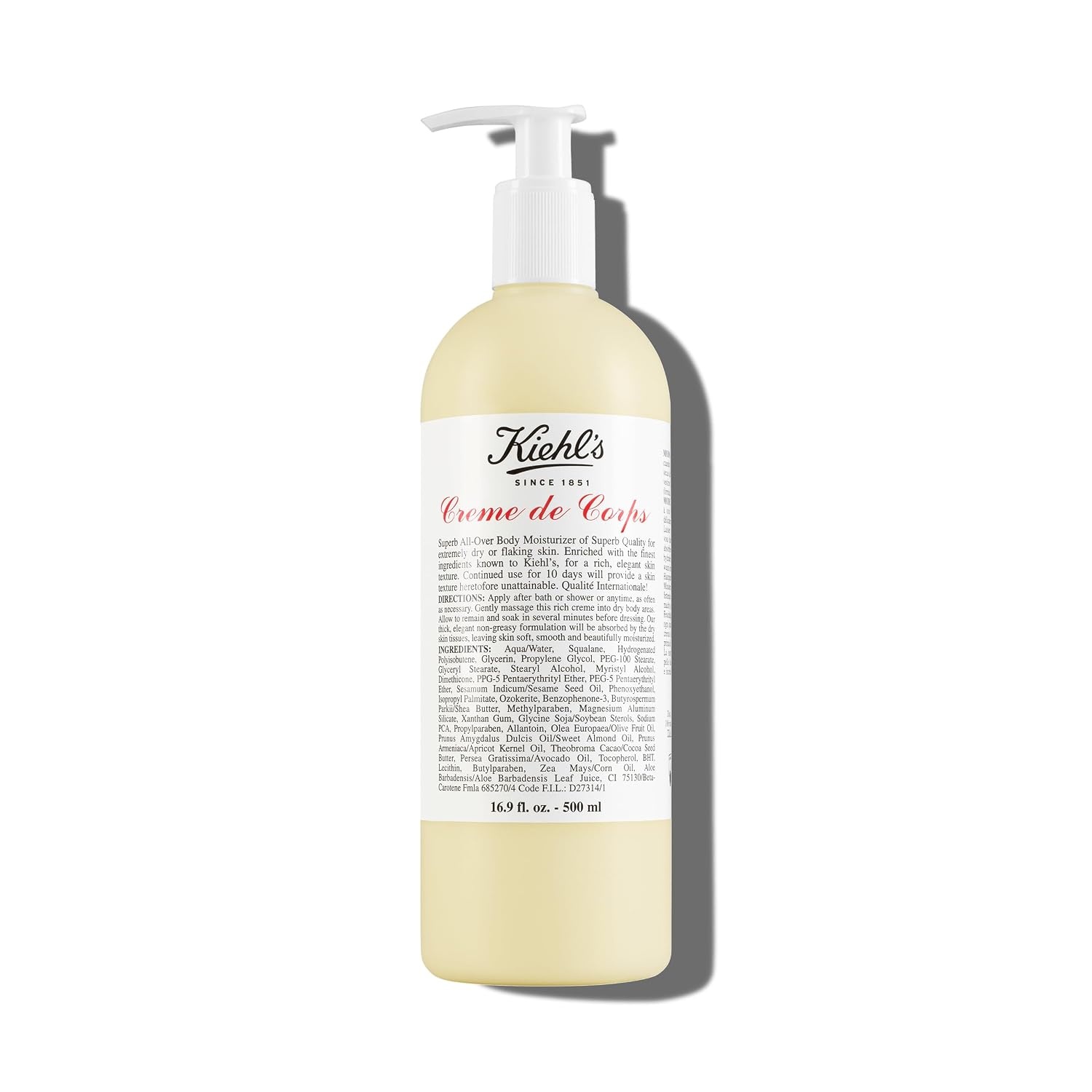 Kiehls Creme de Corps Body Lotion for $27