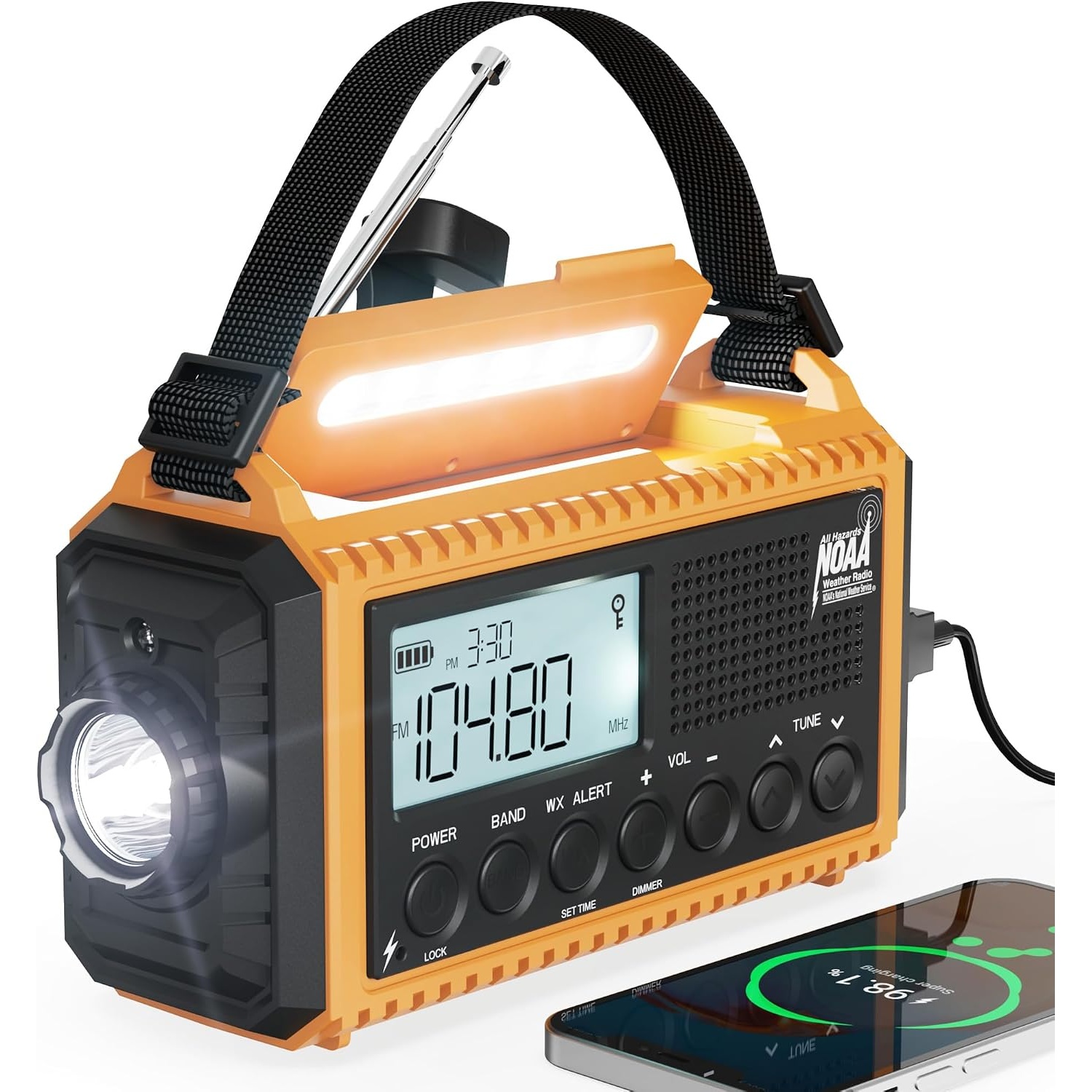 Mesqool NOAA Weather Alert Radio for $20.39