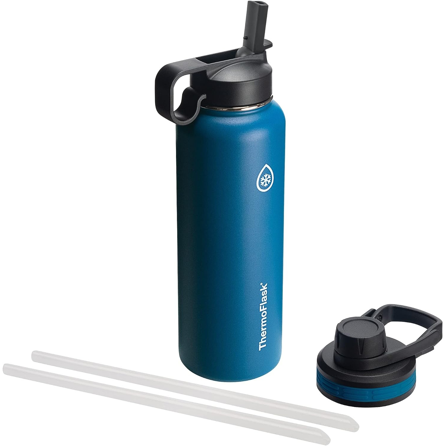 ThermoFlask 40oz Double Wall Vacuum Water Bottle for $15.99