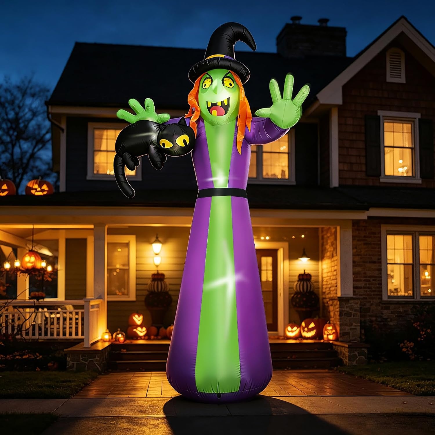 Halloween Inflatables Witch Outdoor Decoration for $29.99 Shipped