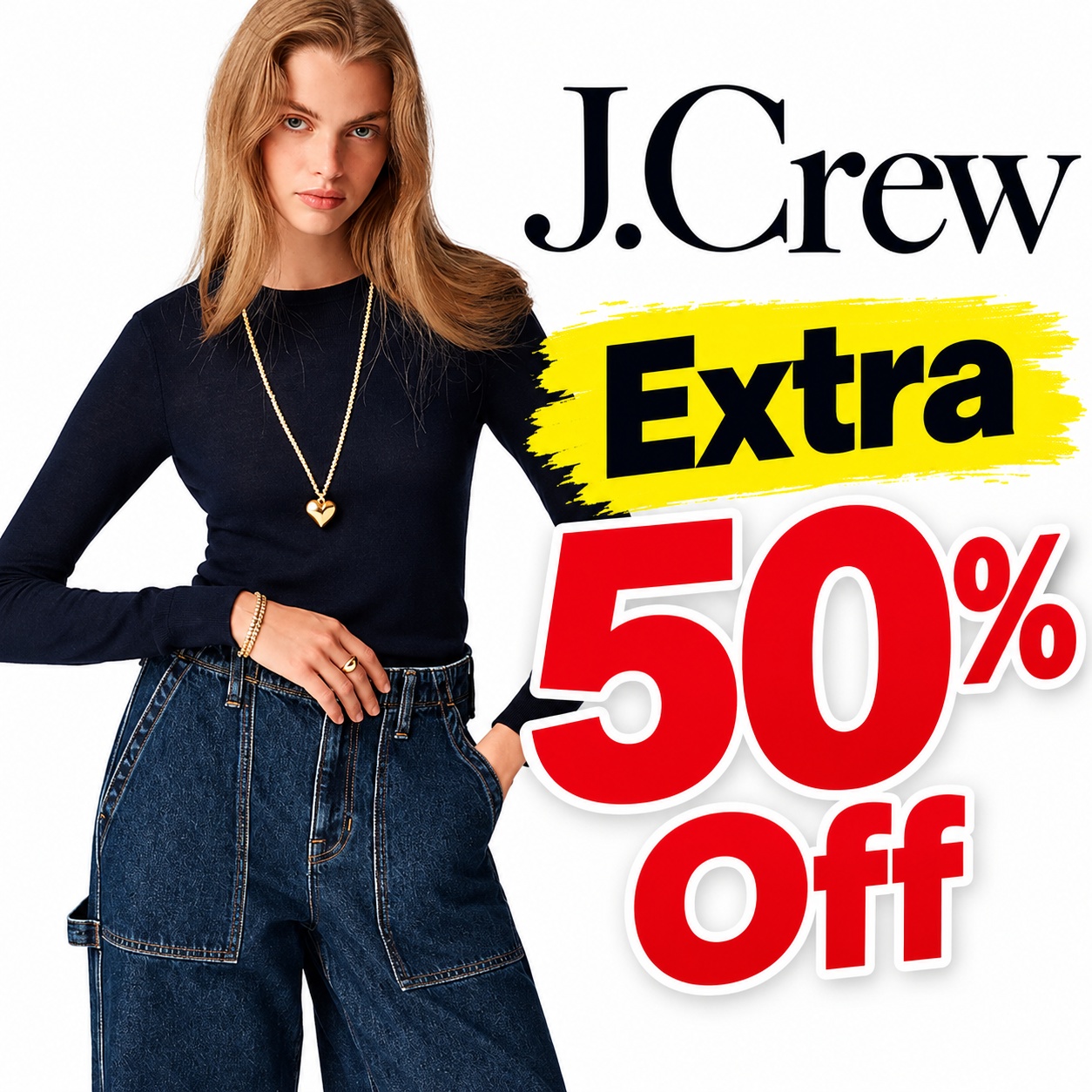 JCrew Sale Extra 50% Off Coupon