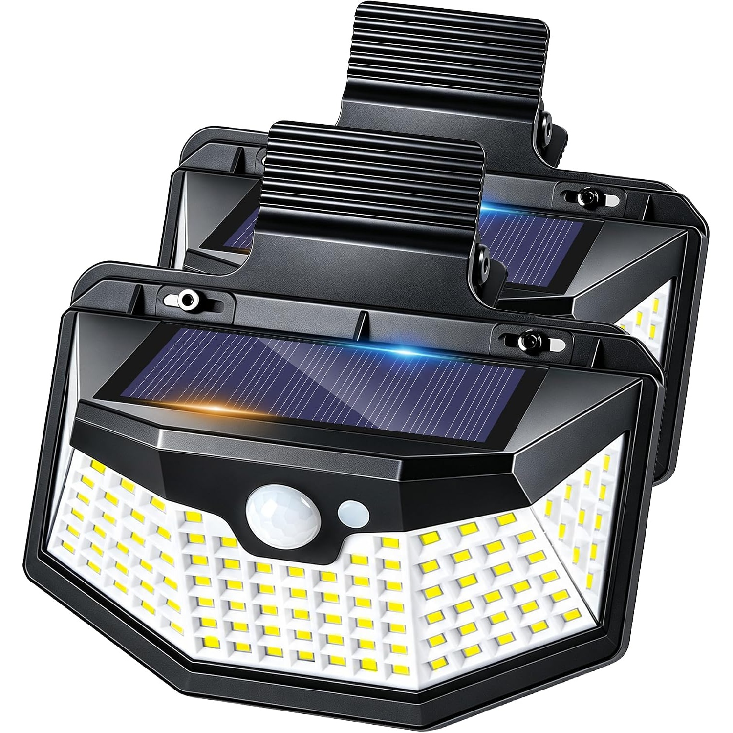 Lifengsoler Clip on Motion Sensor Solar Light 2 Pack for $14.99
