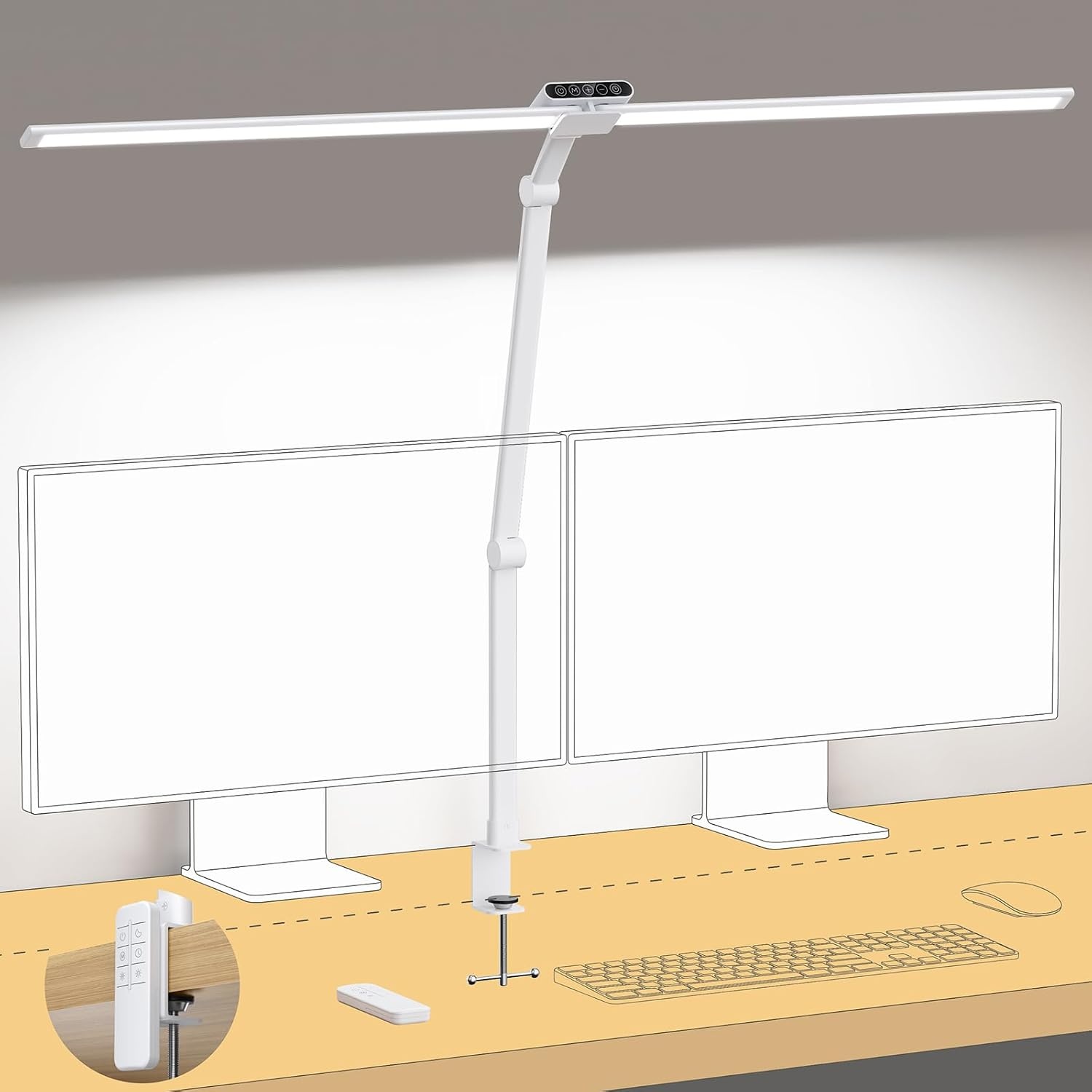 Trond LED Desk Lamp with Clamp for $19.99 Shipped
