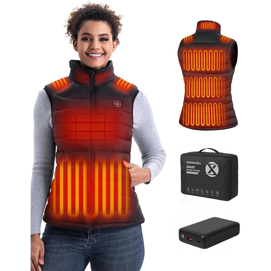 Heated Vest Women with 16000mAh Battery for $44.99 Shipped