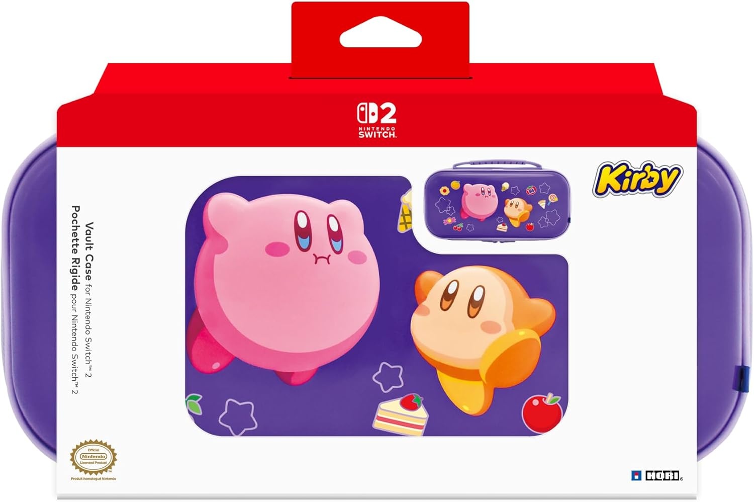 Nintendo Switch 2 Kirby and Waddle Dee Hori Vault Case for $19.99