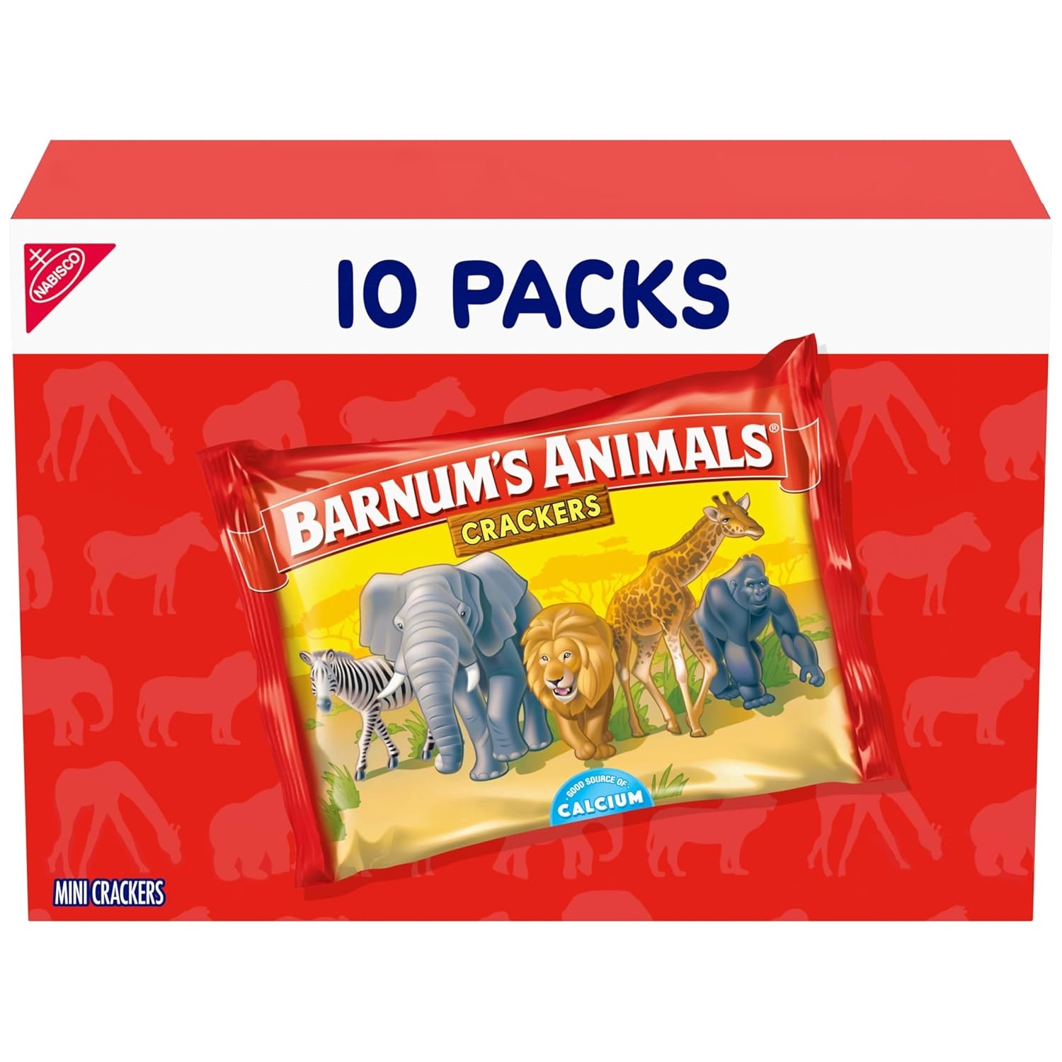 Barnums Original Animal Crackers 10 Pack for $3.56