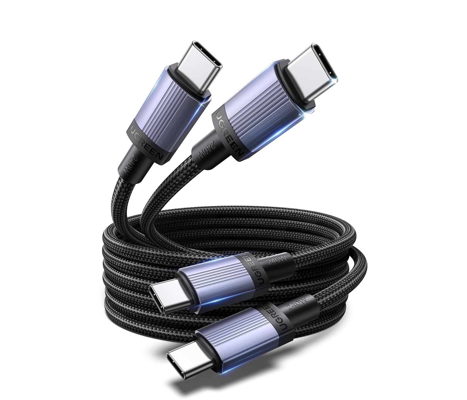 UGreen 240w USB-C Cables 2 Pack for $11.99