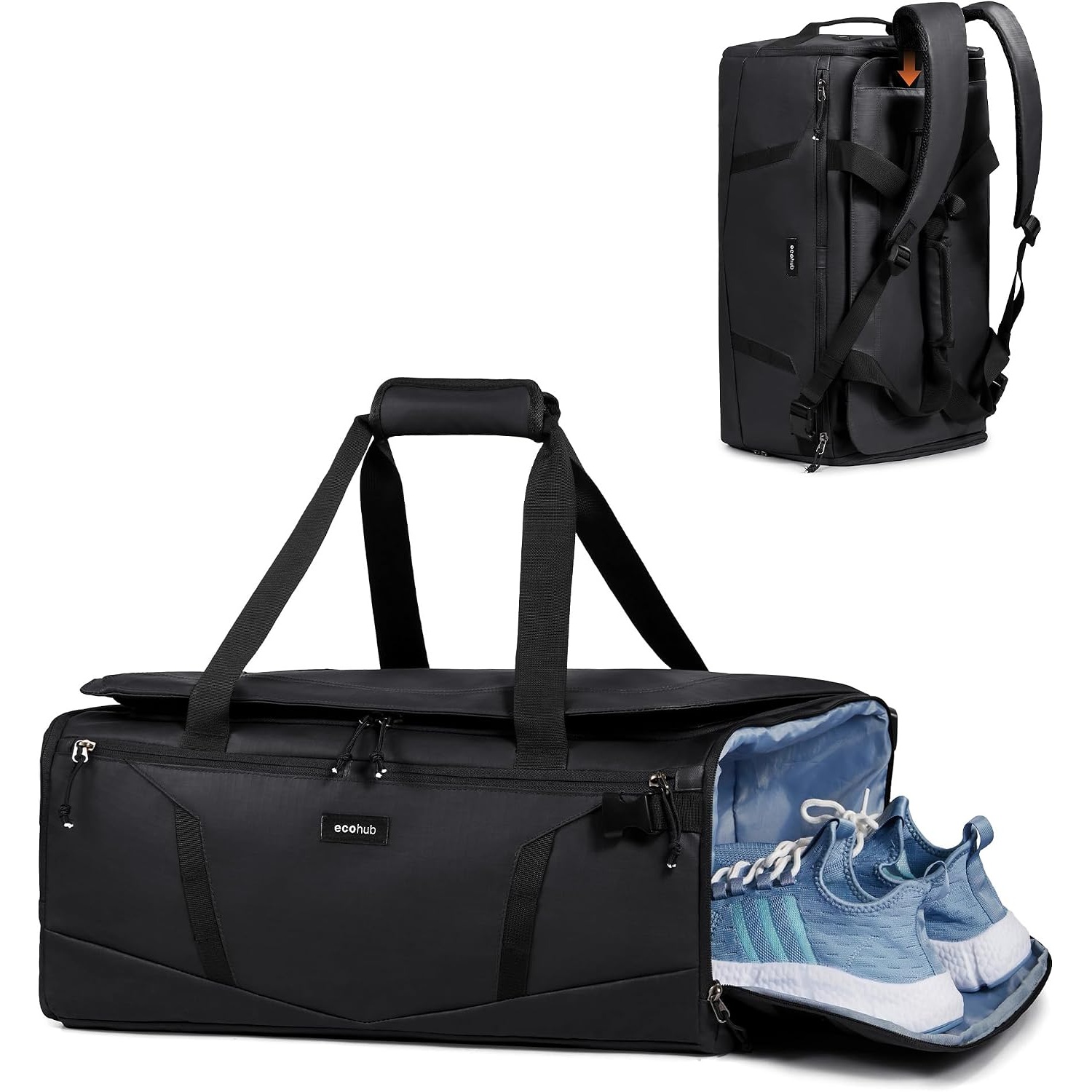 Ecohub 40L Water-Resistant Duffle Backpack for $18.99 Shipped