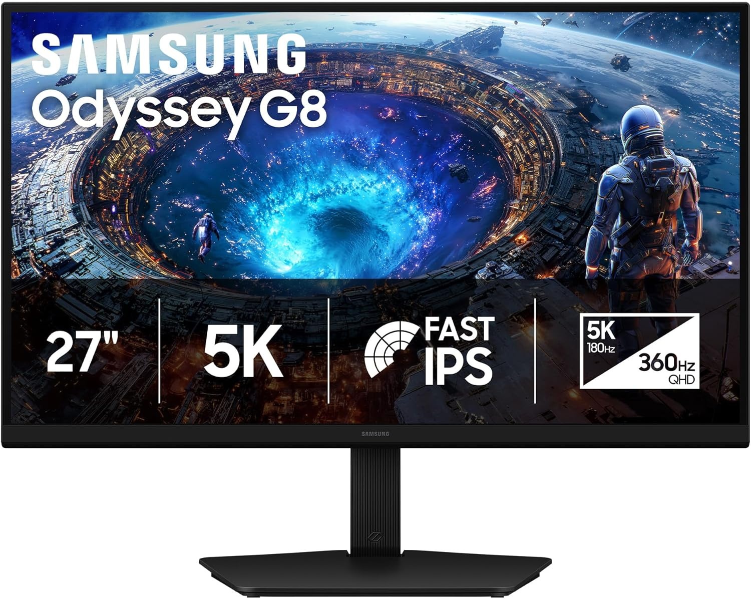 Samsung 27in Odyssey G80HF 5K Gaming Monitor for $599.99 Shipped