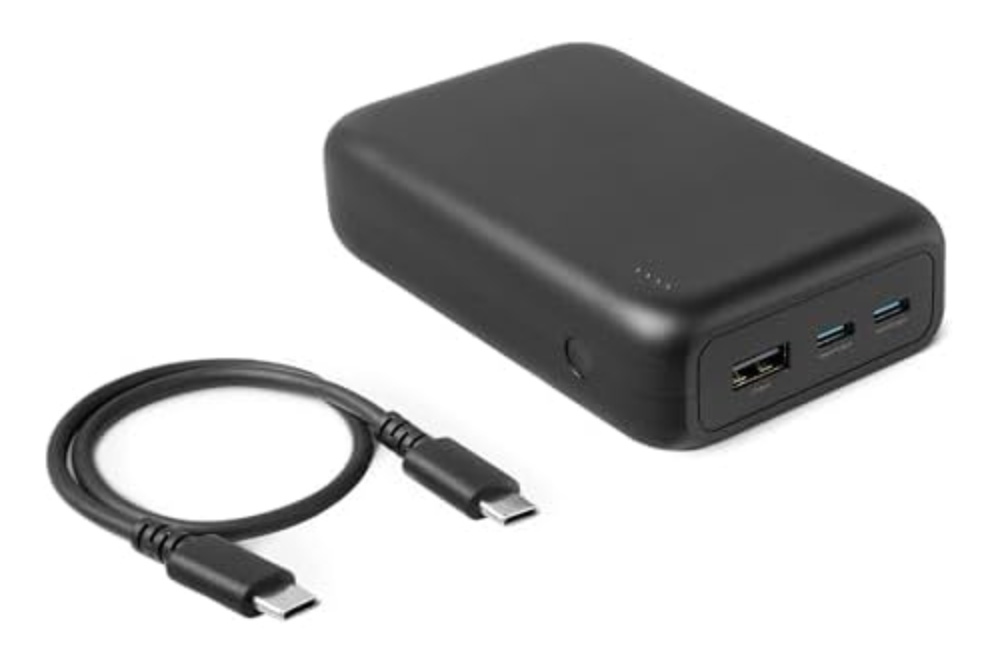 Amazon Basics 20000mAh Portable Charger Power Bank for $12.99