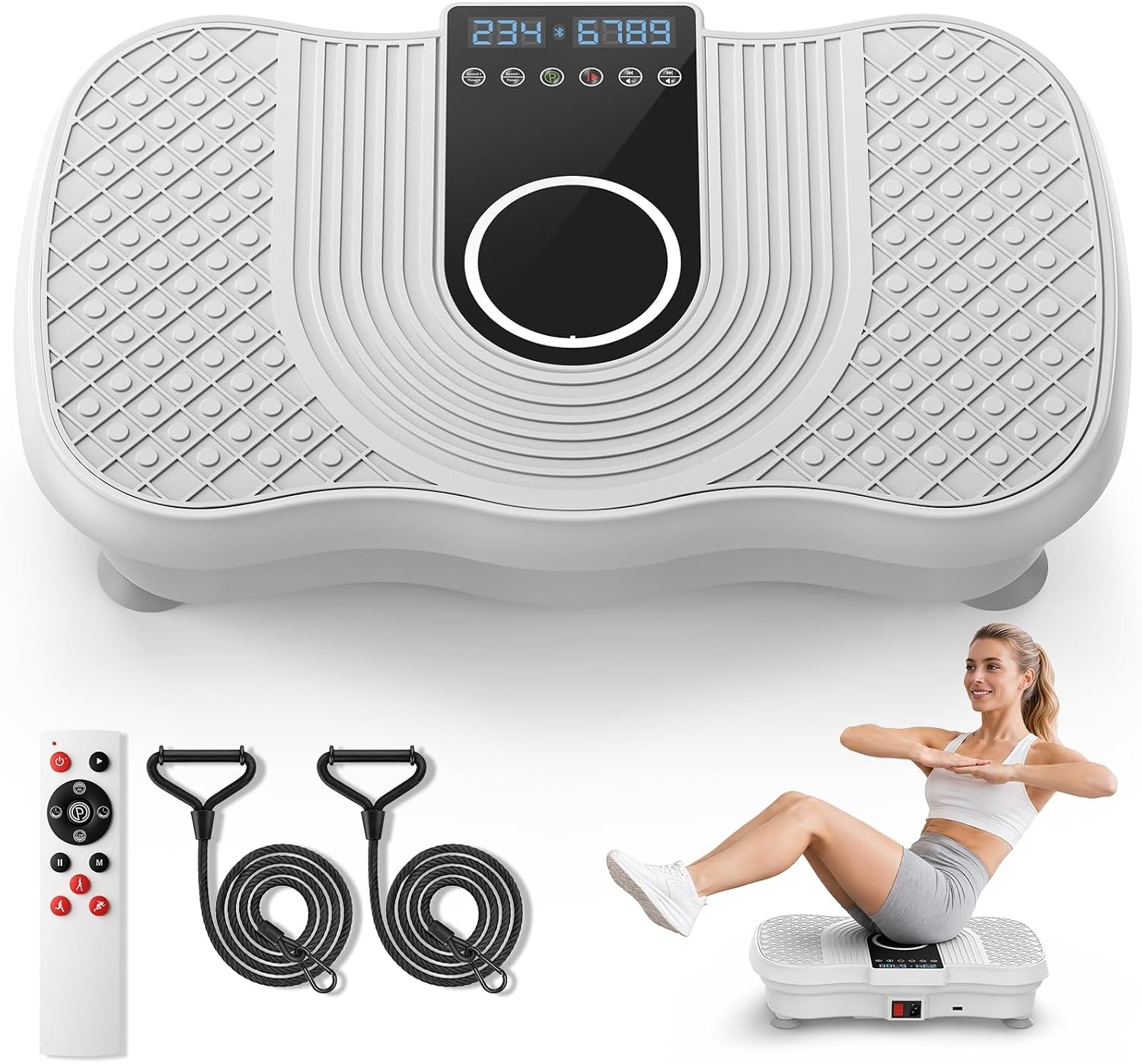 Cursor Vibration Plate Exercise Body Shaker Machine for $34.99 Shipped