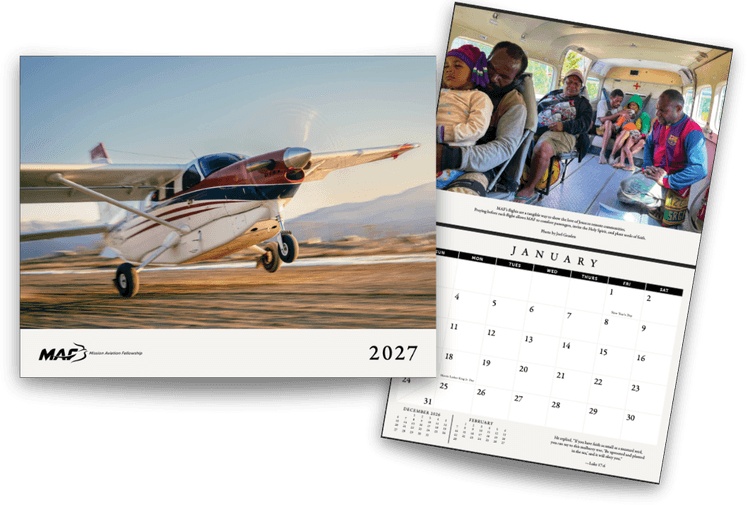 Free 2027 Mission Aviation Fellowship Calendar