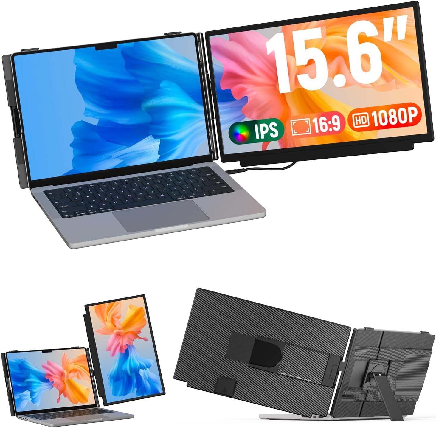 15.6in 1080p FHD Laptop Screen Extender by Flytocca for $64.99 Shipped