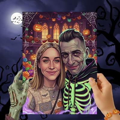 Free 8x10 Zombie Print at CVS