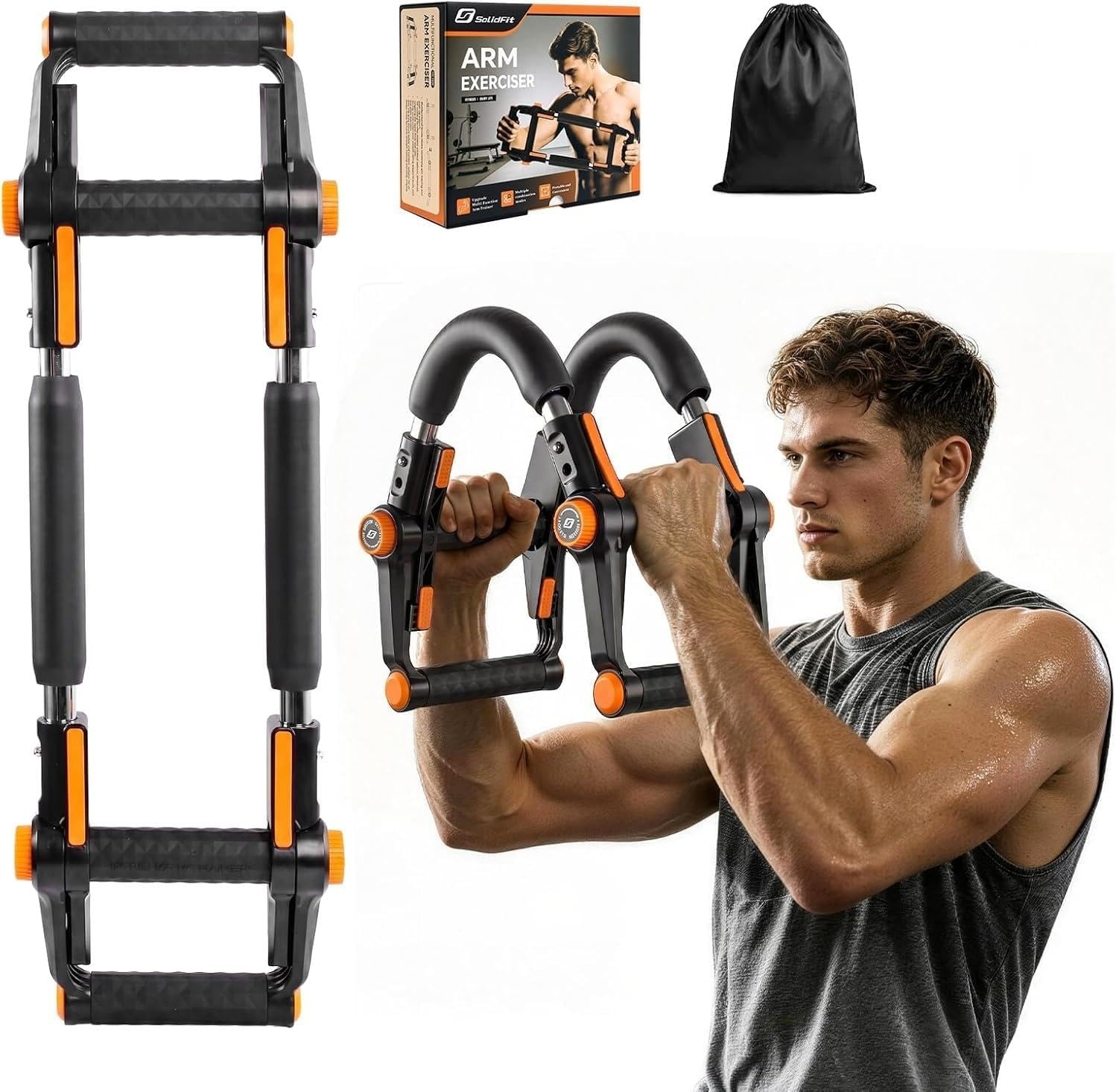 Chest Workout 3-in-1 Arm Trainer by SolidFit for $14.99