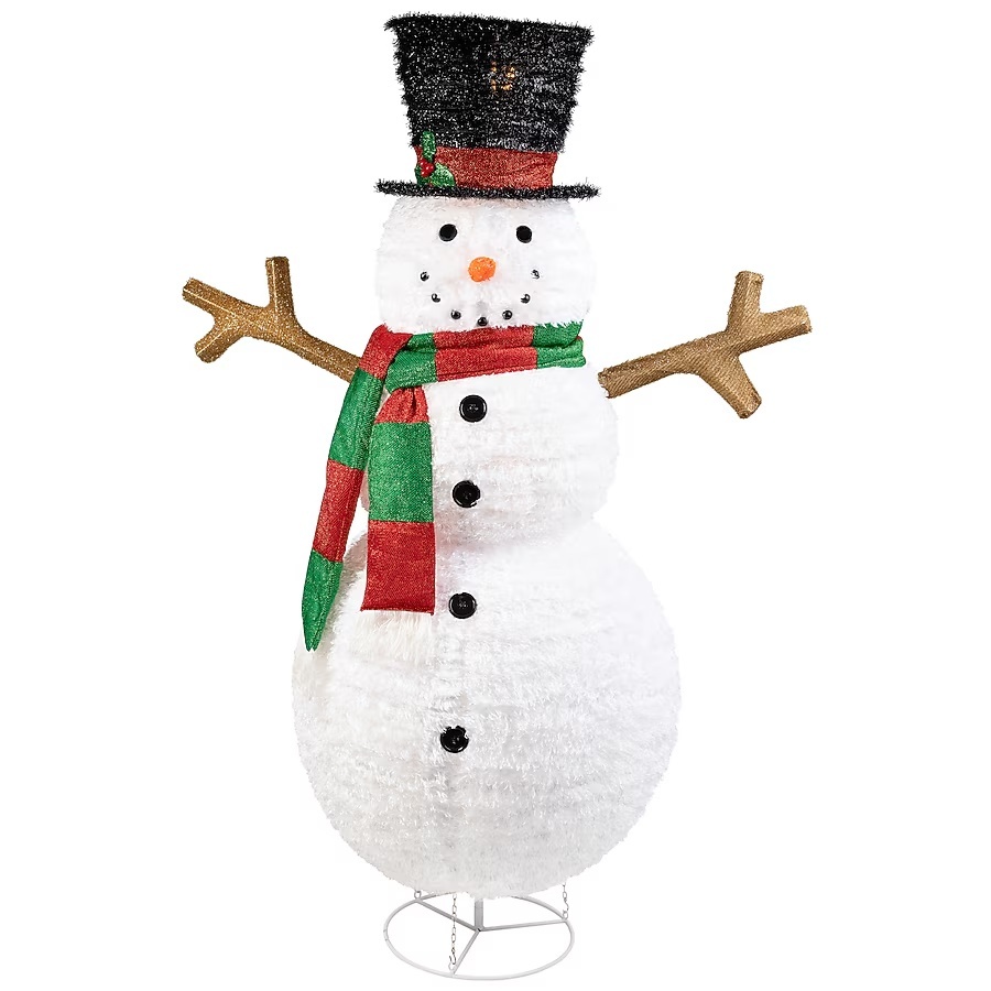 Northlight 60in Freestanding Snowman Yard Decoration for $22.85 Shipped