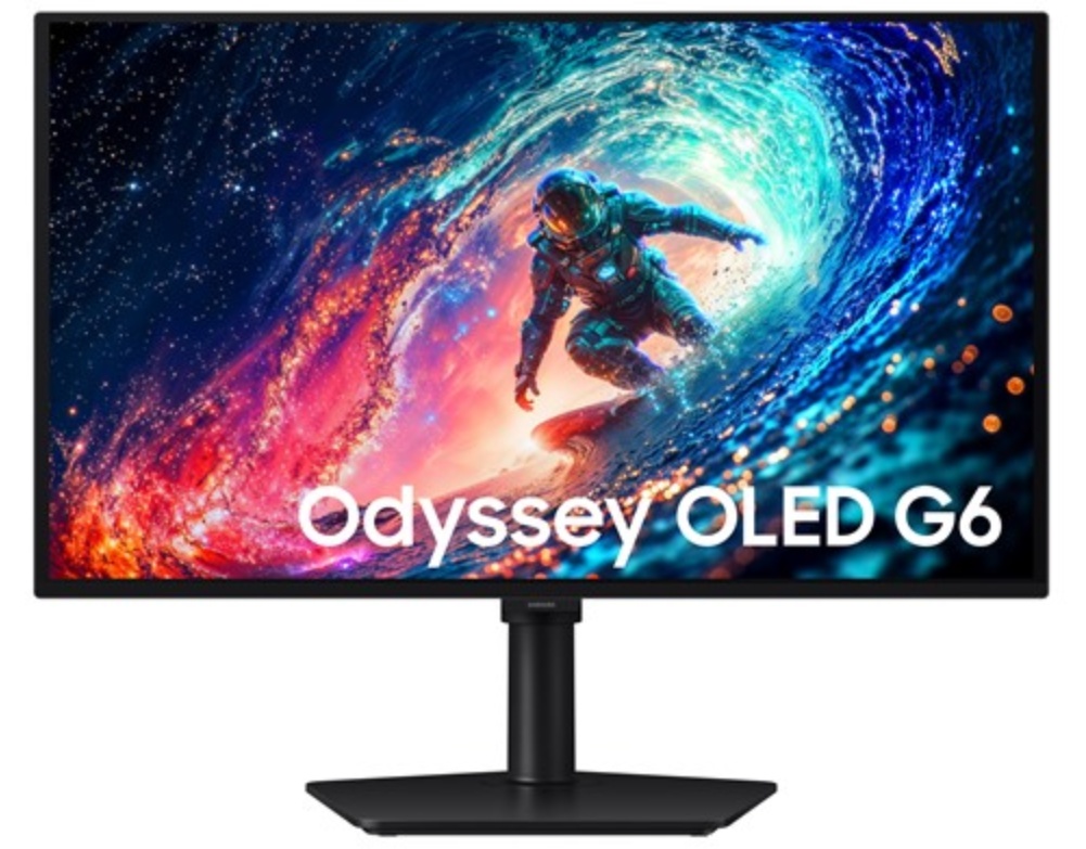 Samsung 27in Odyssey QHD OLED G6 Monitor for $349.99