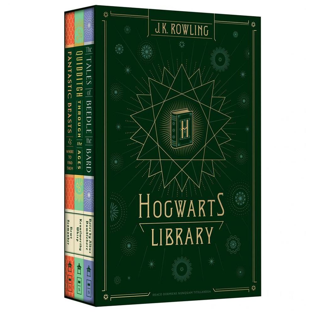The Hogwarts Library Harry Potter Hardcover Books for $13.95
