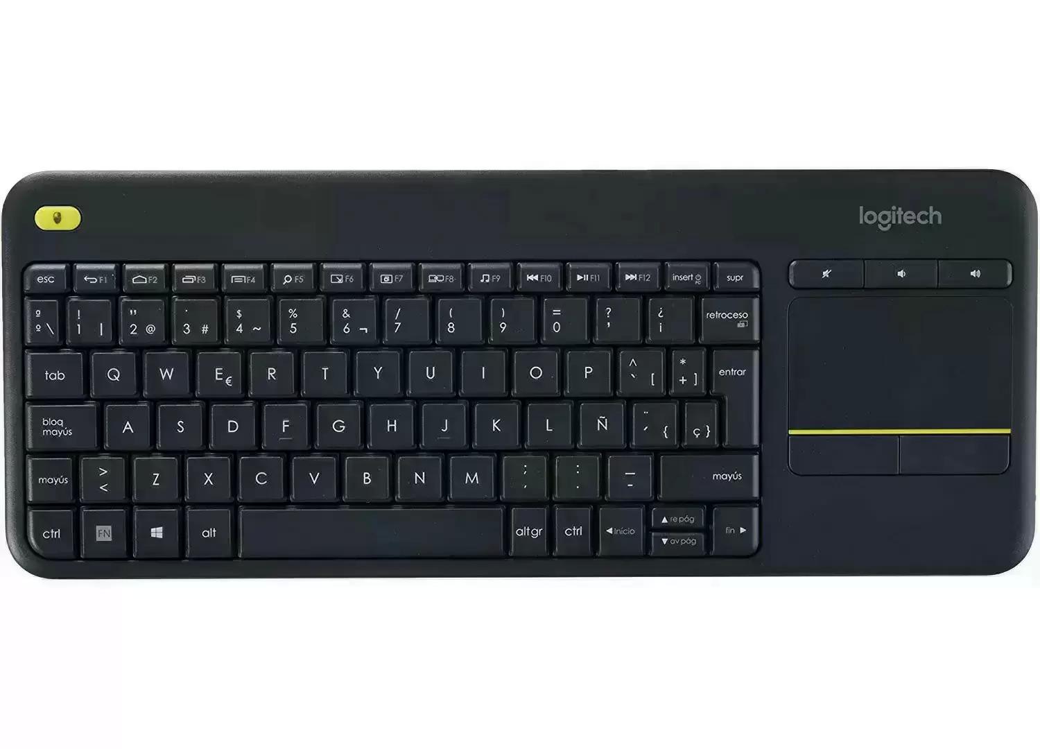 Logitech K400 Plus Wireless Touch Keyboard for $18.99
