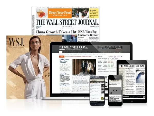 Wall Street Journal 12 Month Subscription for $4