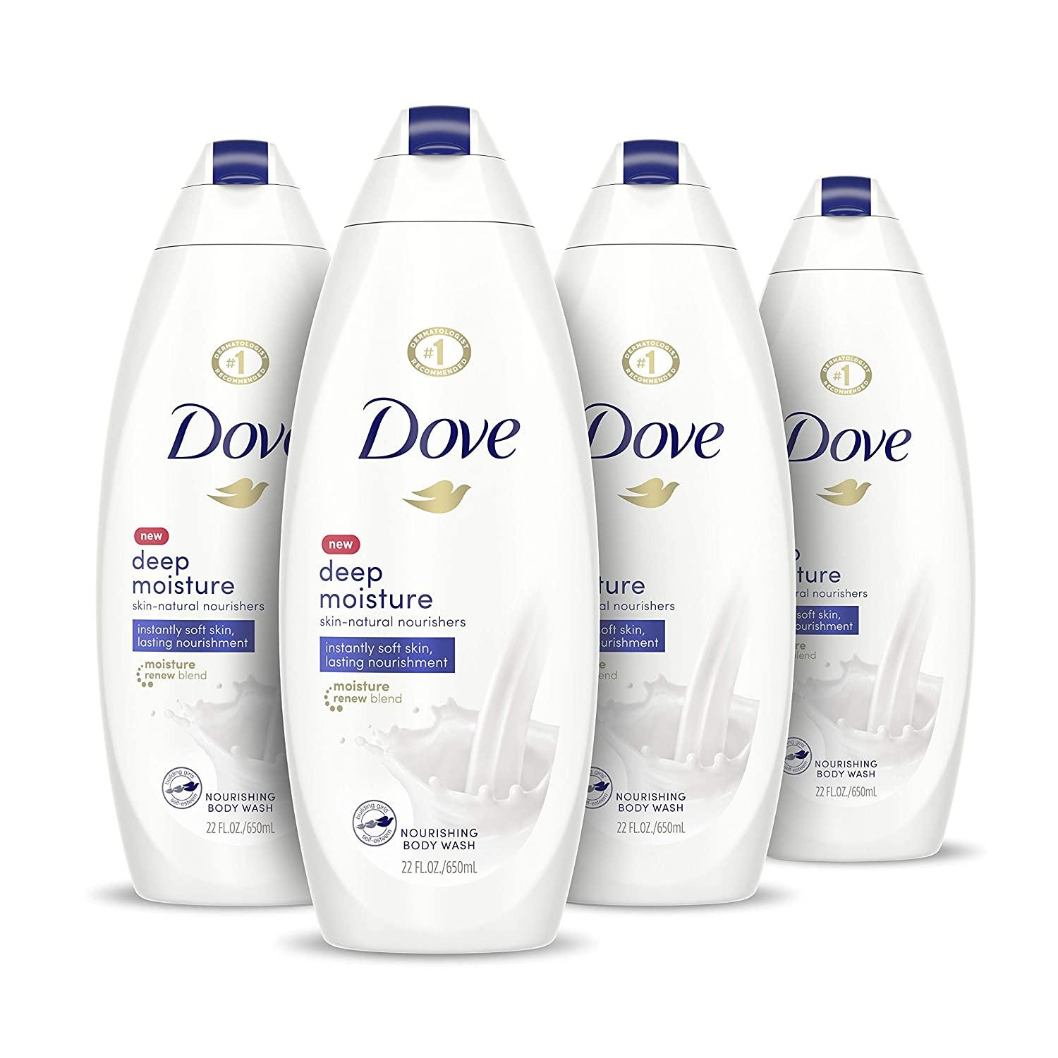 4x Dove Body Wash for $12.82 Shipped